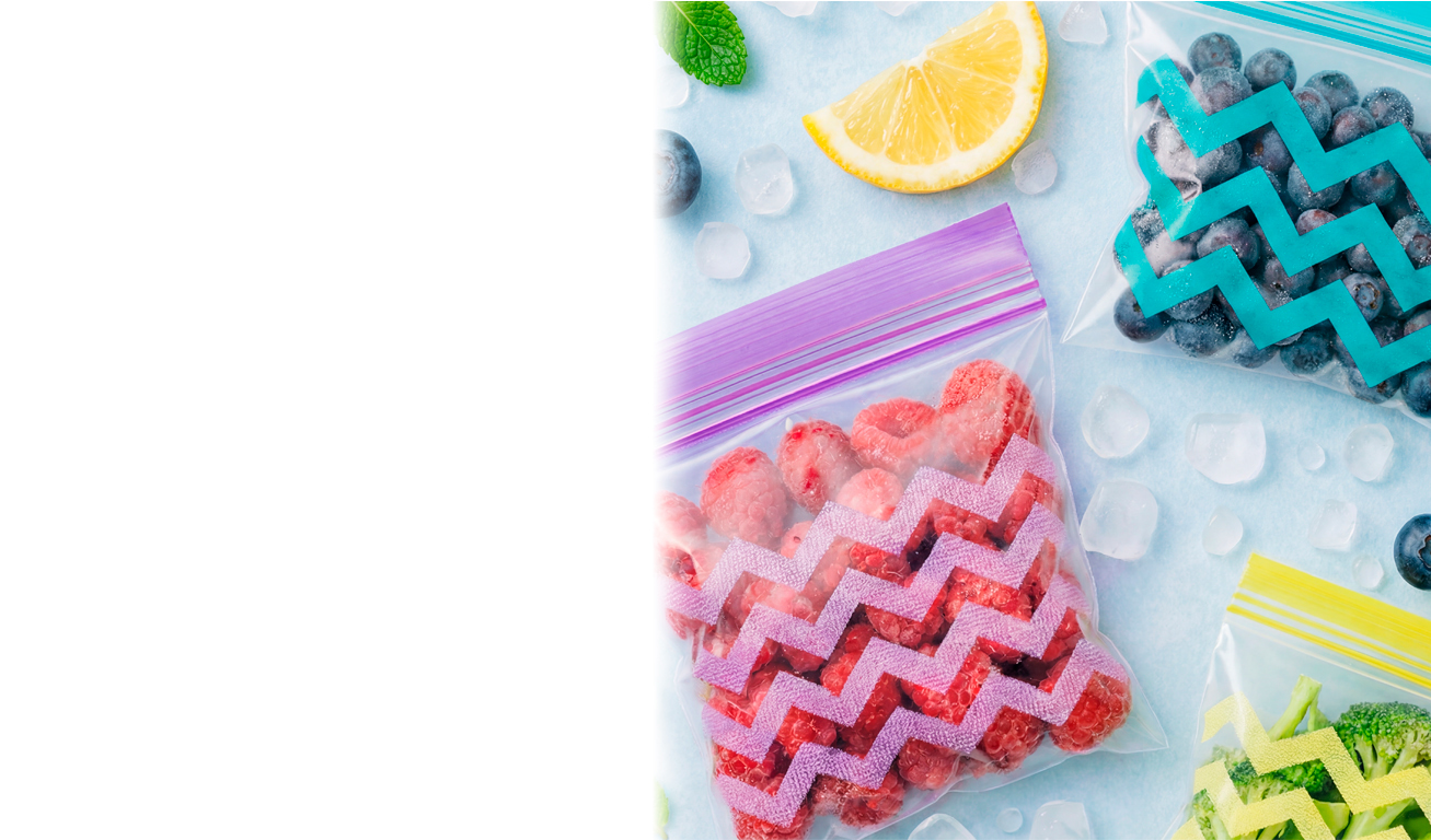 Замороженные продукты в пакетах Rucare