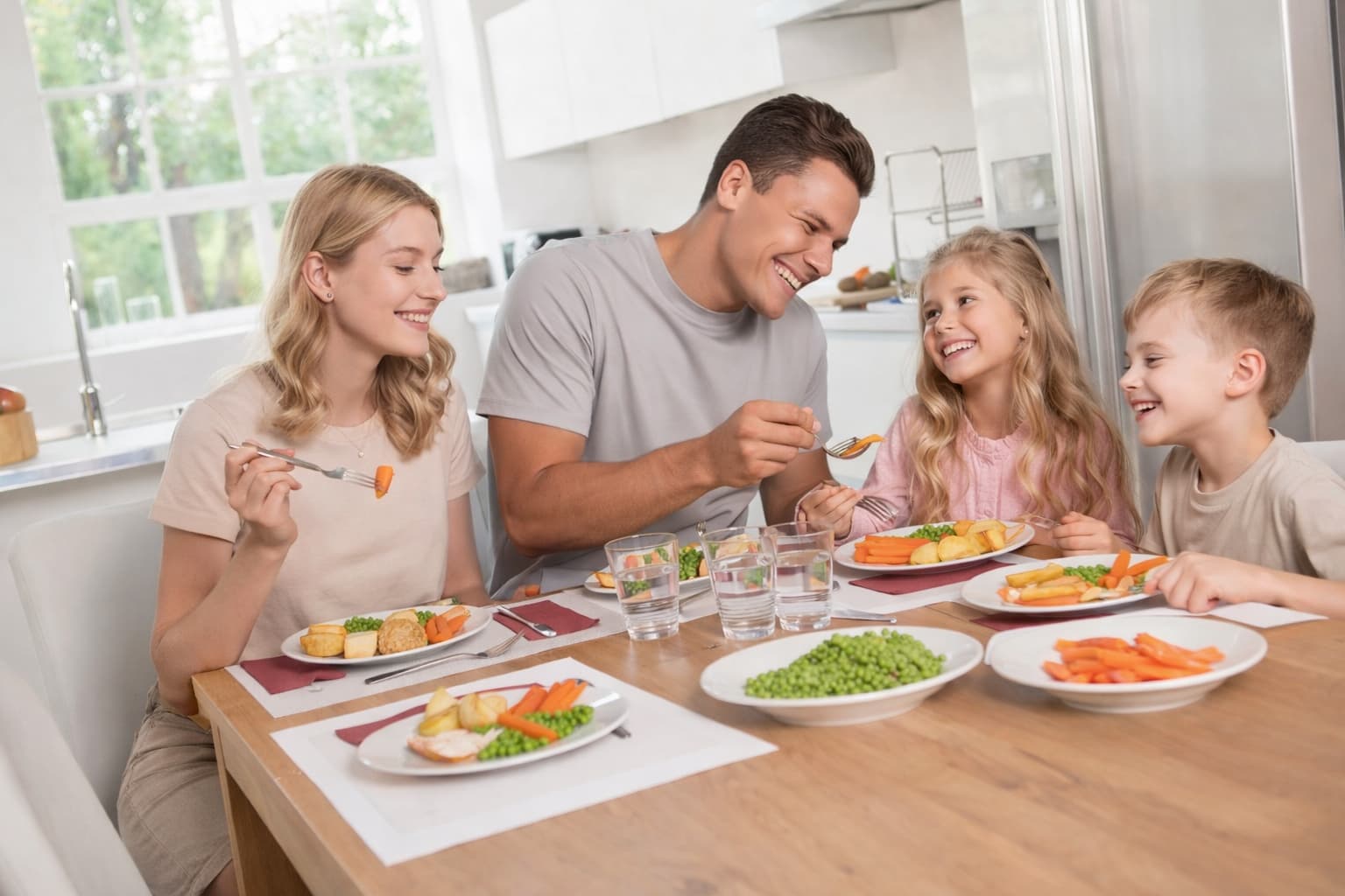 Семейный ужин без спешки