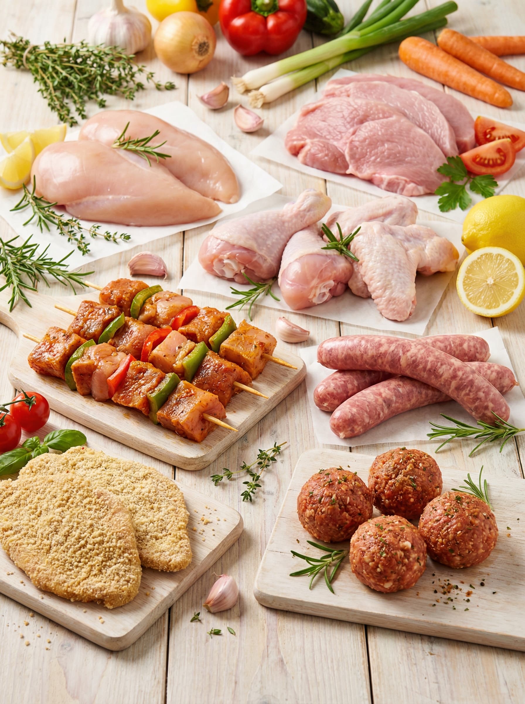 Заморозка куриного филе и полуфабрикатов