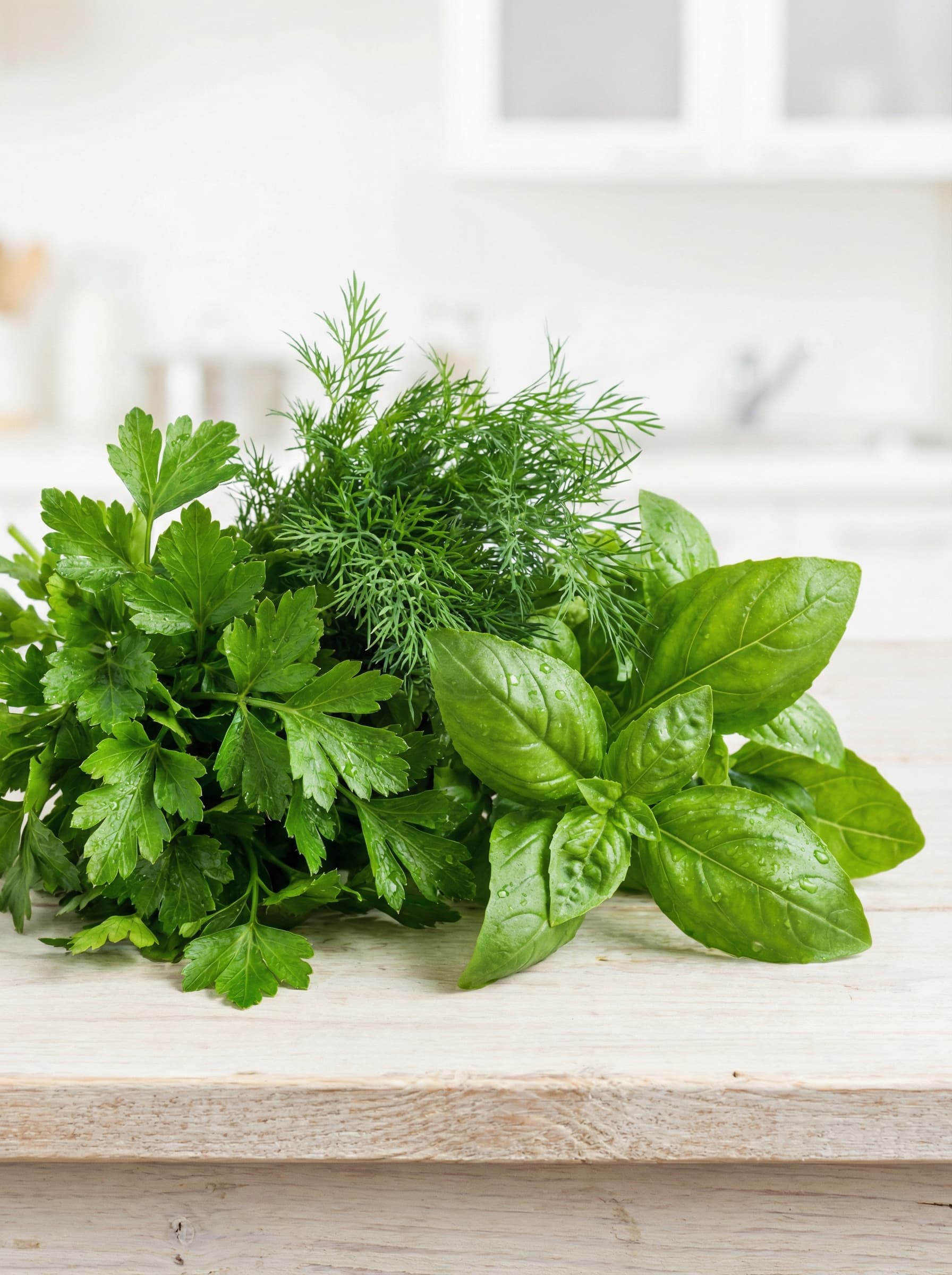 Заморозка зелени: петрушка, укроп, базилик